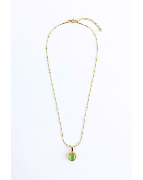 Collier en Acier Chloé doré