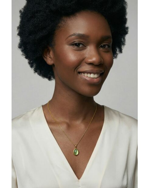 Collier en Acier Chloé doré