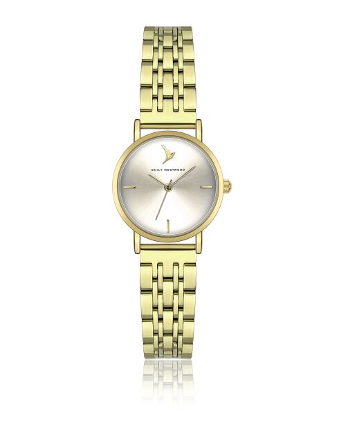 Montre analogique  en Acier EKD-5714GQ dorée