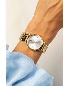 Montre analogique  en Acier EKD-5714GQ dorée