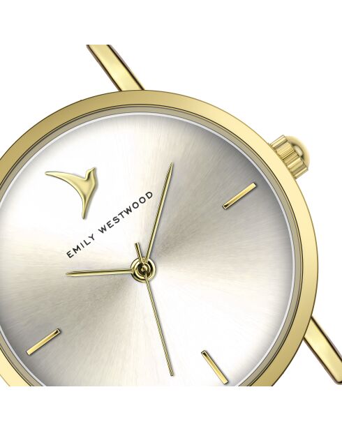 Montre analogique  en Acier EKD-5714GQ dorée