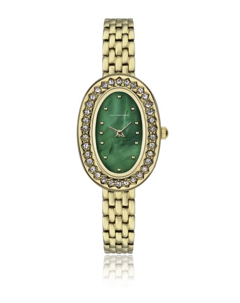 Montre analogique  en Acier EKT-6210G dorée