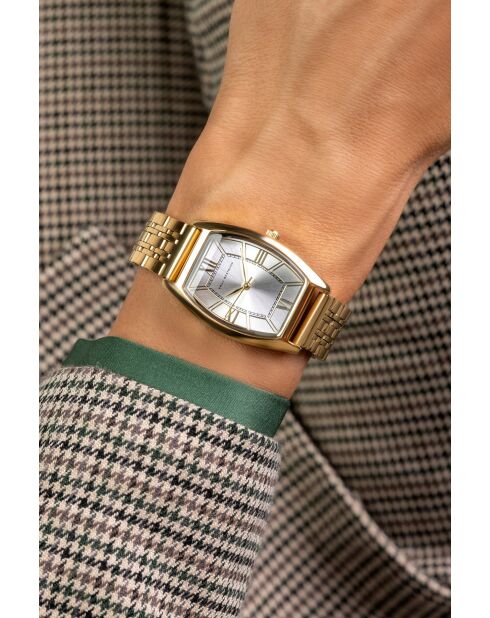 Montre analogique  en Acier EHI-5714GQ dorée