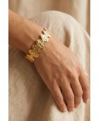 Bracelet en Acier Maud doré