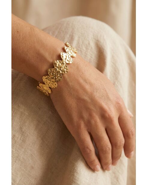 Bracelet en Acier Maud doré