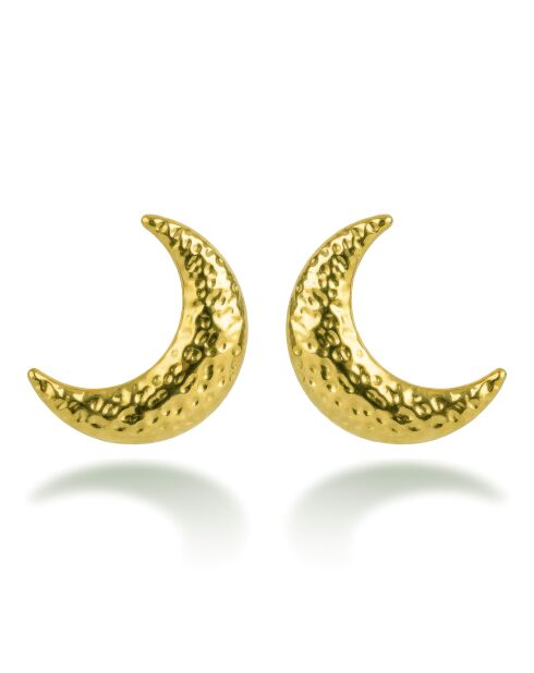 Boucles d'oreilles en Acier Clémentine dorées