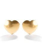 Boucles d'oreilles en acier plaqué or jaune dorées