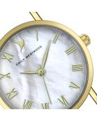 Montre analogique  en Acier EKG-2814 dorée