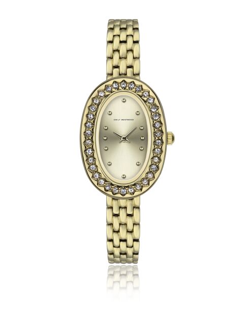 Montre analogique  en Acier EKS-6210G dorée