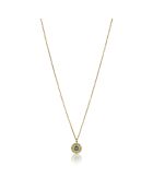 Collana Kaylee in acciaio placcato oro giallo e oro/turchese azzurro