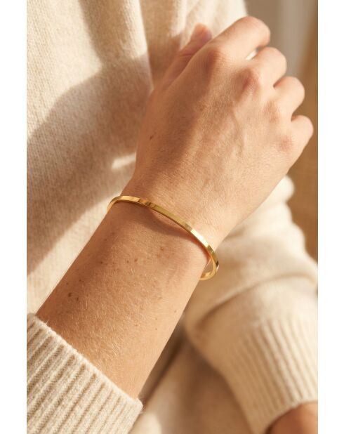Bracelet en Acier Lucie doré