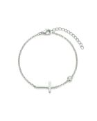 Bracelet en Acier Stéphanie argenté