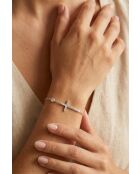 Bracelet en Acier Stéphanie argenté