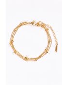 Bracelet en Acier Olivia doré