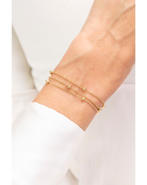 Bracelet en Acier Olivia doré