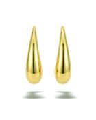 Boucles d'oreilles en Acier Coralie dorées