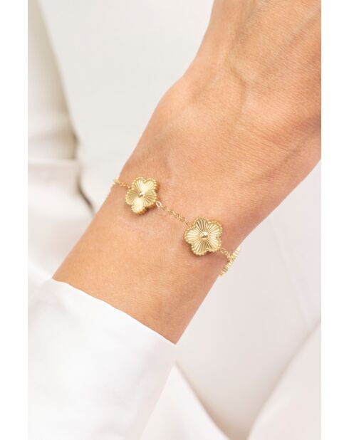 Bracelet en Acier Nolwenn doré