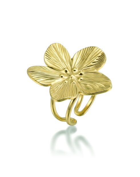 Bague en Acier Anaïs dorée