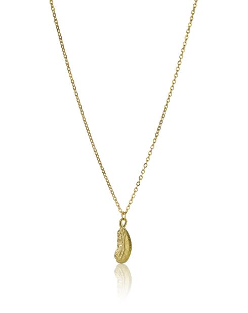 Collier en Acier Yasmine doré