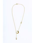 Collier en Acier Marine doré