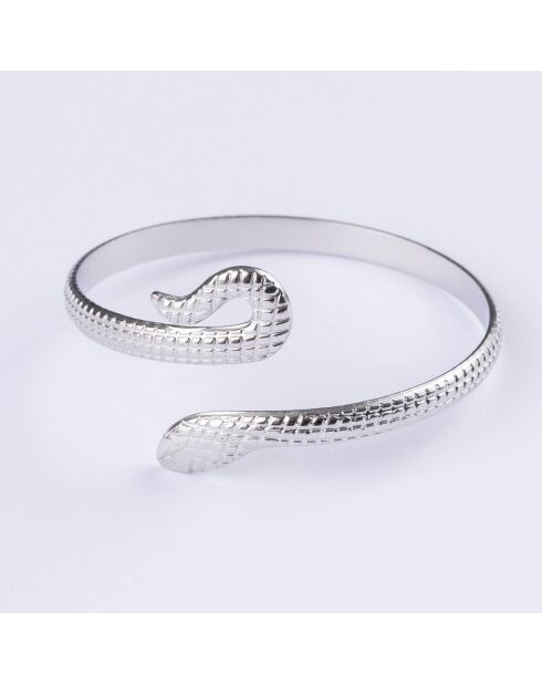 Bracelet en acier argenté