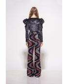Pantalon Flo sequins violet