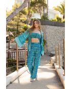 Pantalon Kenza jade