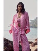 Pantalon Kenza pink lotus
