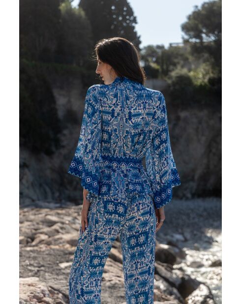 Kenza aztekische blaue Hose