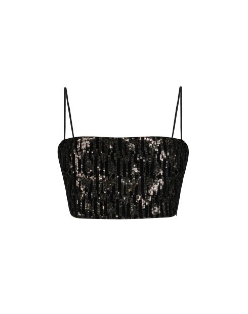 Bra Top sequins dore