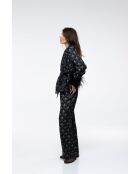 Pantalon Kenza black peacock
