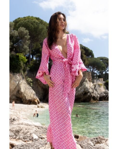Jumpsuit Josephine pink lotus