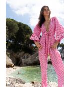 Jumpsuit Josephine pink lotus