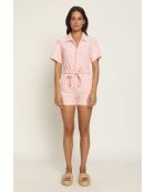 Jumpsuit Carolina eponge rose