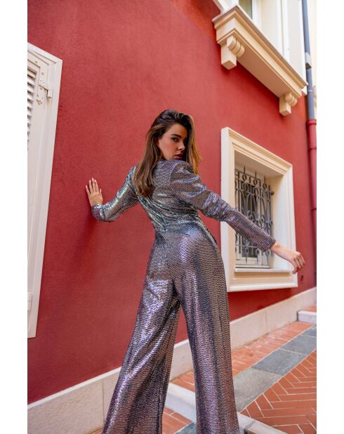 Jumpsuit Romane argent