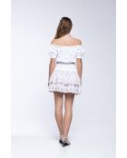 Top en coton Jenna taupe