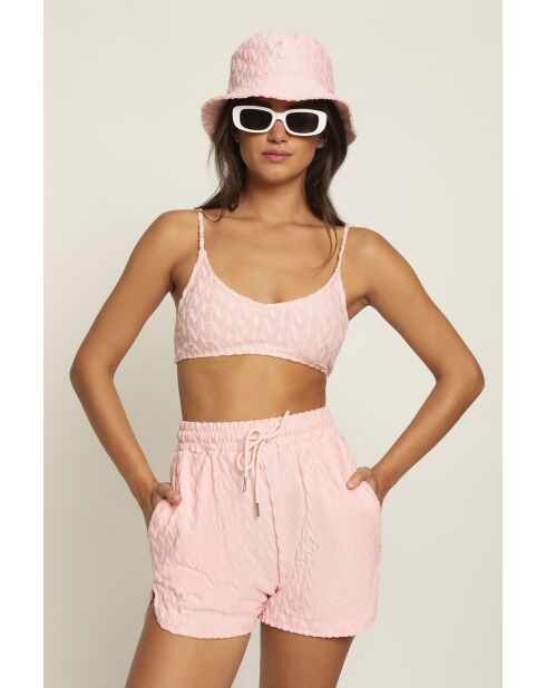 Bra Top eponge rose