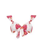 Top en coton Lili topaz rouge