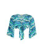 Top Chloe aqua