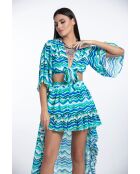 Top Chloe aqua