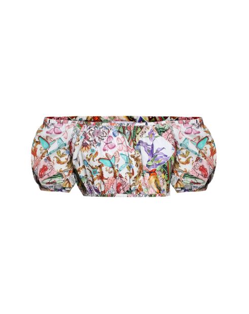 Top en coton Audrey patchwork