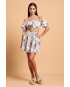 Top en coton Audrey patchwork