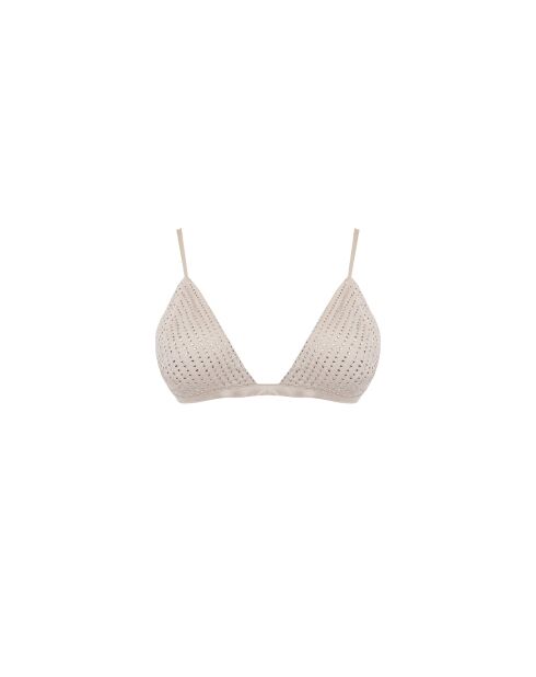 Bra Top strass beige