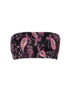 Tube Top purple paisley