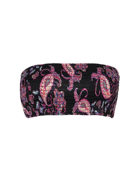 Tube Top purple paisley