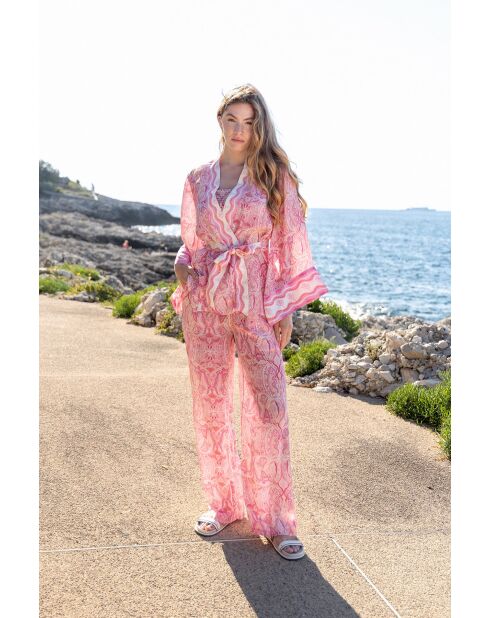 Kimono Dalia amber