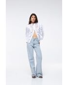 Chemise en coton Nola blanche