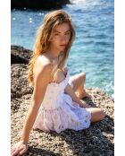 Robe en coton Ines taupe