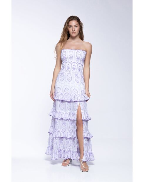 Robe en coton Lula pineapple