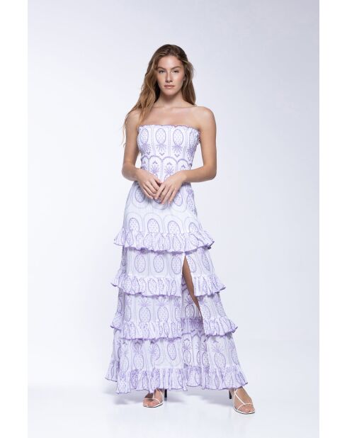 Robe en coton Lula pineapple